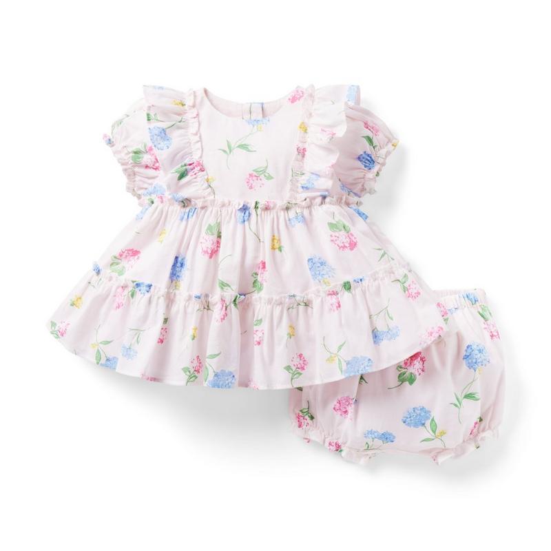 Baby Floral Tiered Ruffle Matching Set - Janie And Jack